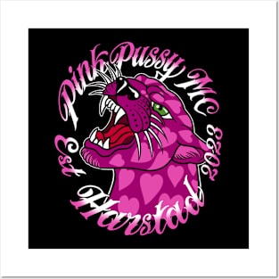 Pink Pussy Mc Posters and Art